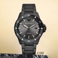 엠포리오 아르마니 쓰리핸드 데이트 스테인리스 스틸 AR11398