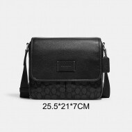 코치 시그니처 자카드 스프린트 맵 백 2컬러 CE534black