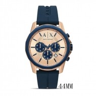 알마니 시계 Armani Exchange Mens 쿼츠크로노그래프 워치 with 스트랩 AX1730